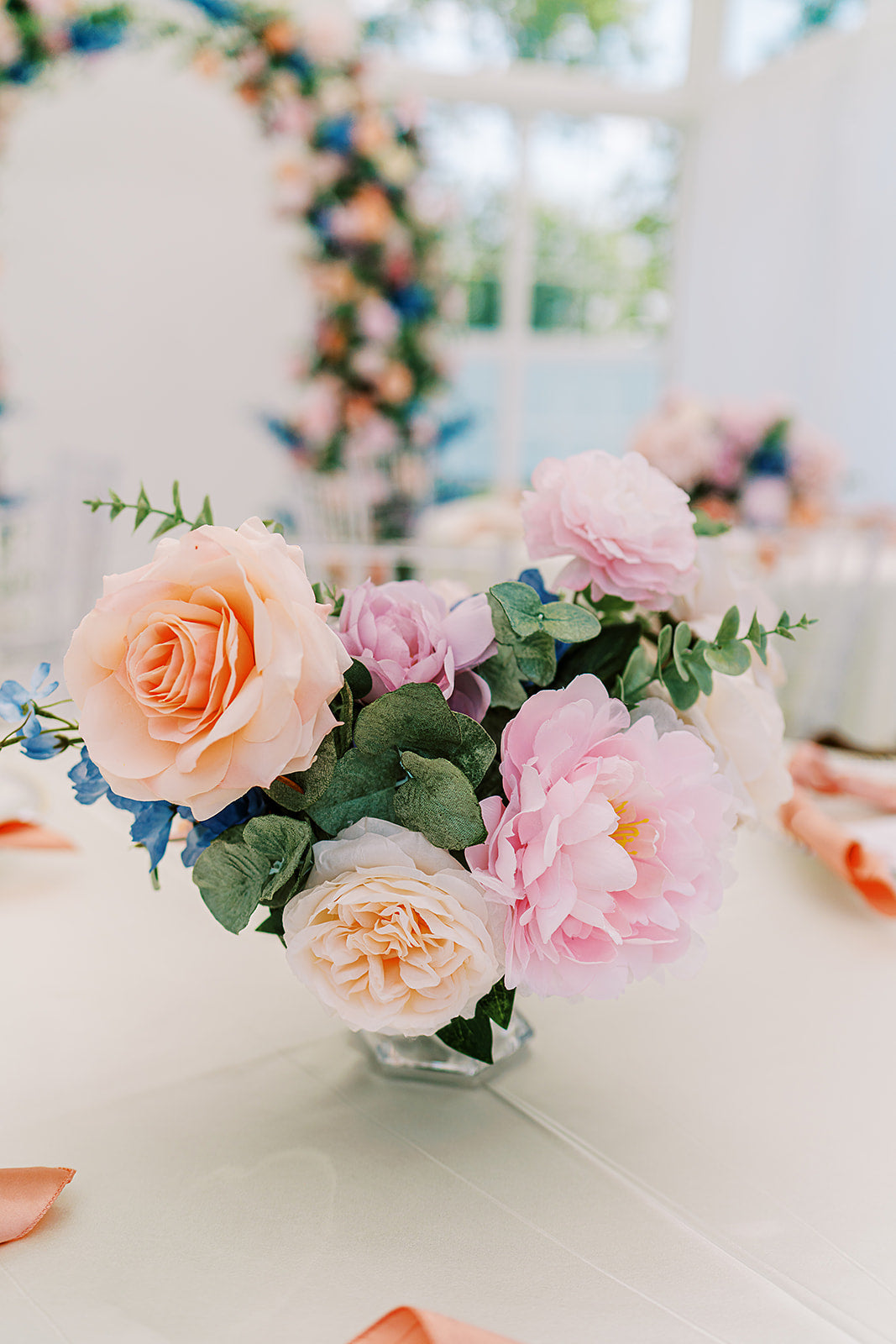 Opal Compote Vase