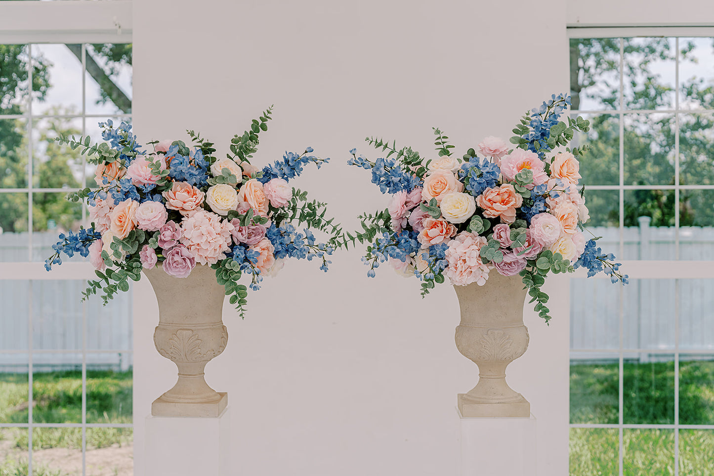 Opal Urn Arrangements (Set of Two)